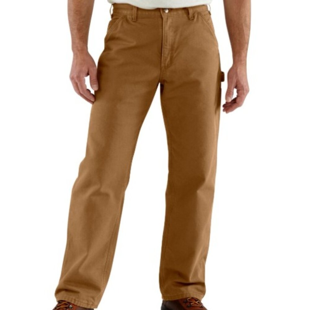 NWOT Carhartt Men's Loose Straight Washed Duck Dungarees 40 X 32